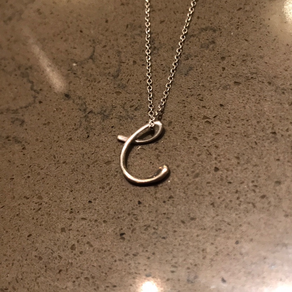 Elsa Peretti Letter “C” Pendant